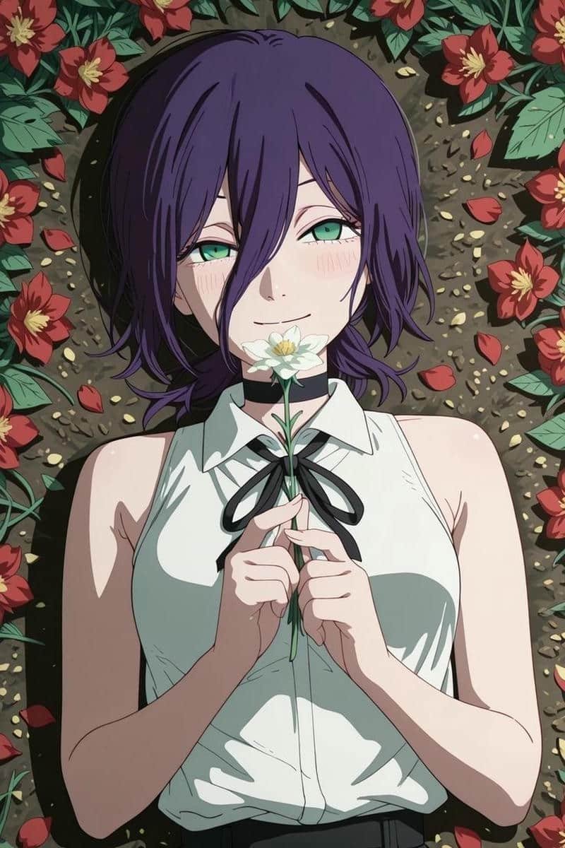 Anime aesthetic mood built around reze pfp visuals