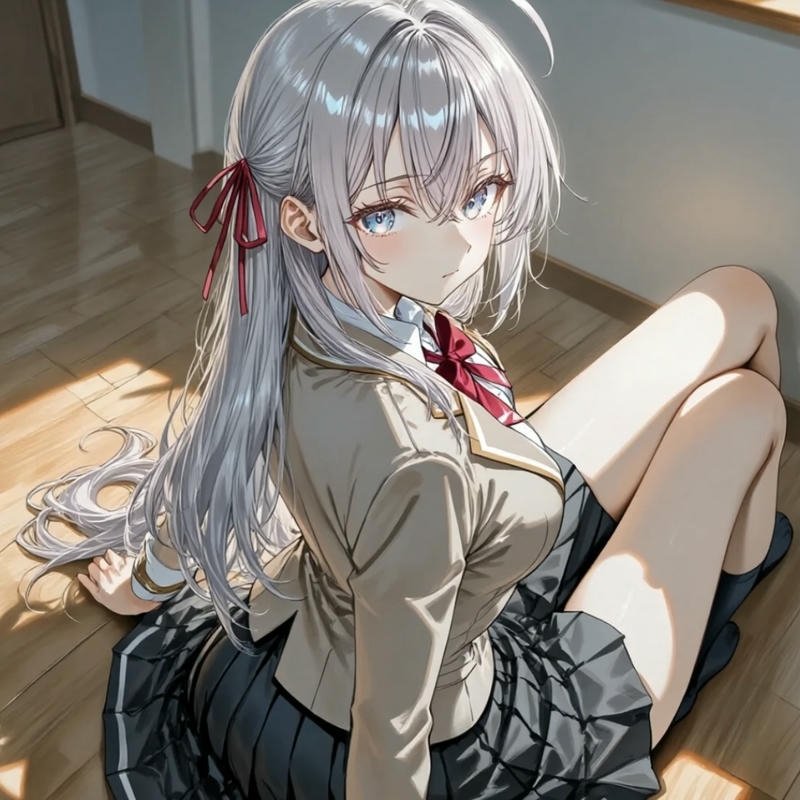 Anime avatar idea featuring cute Alya character alya pfp anime