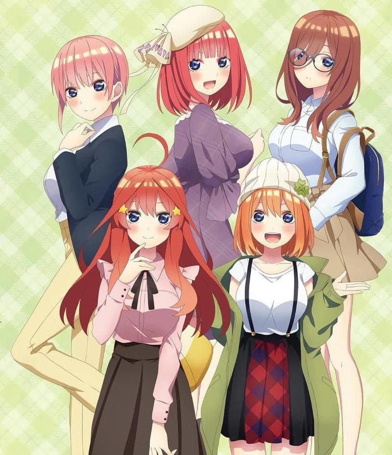 Anime fan essentials quintessential quintuplets pfp collection ideas