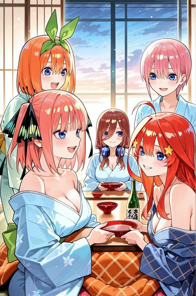 Anime lovers choose quintessential quintuplets pfp aesthetic look