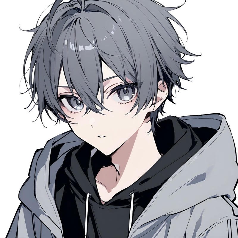 Anime male with relaxed expression aesthetic anime man pfp