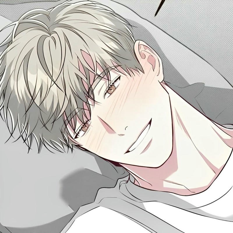 Anime portrait with strong gaze cool anime man pfp avatar