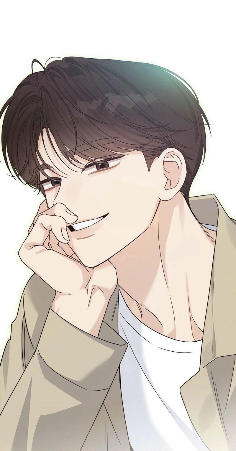 Anime style handsome boy with messy hair anime man pfp