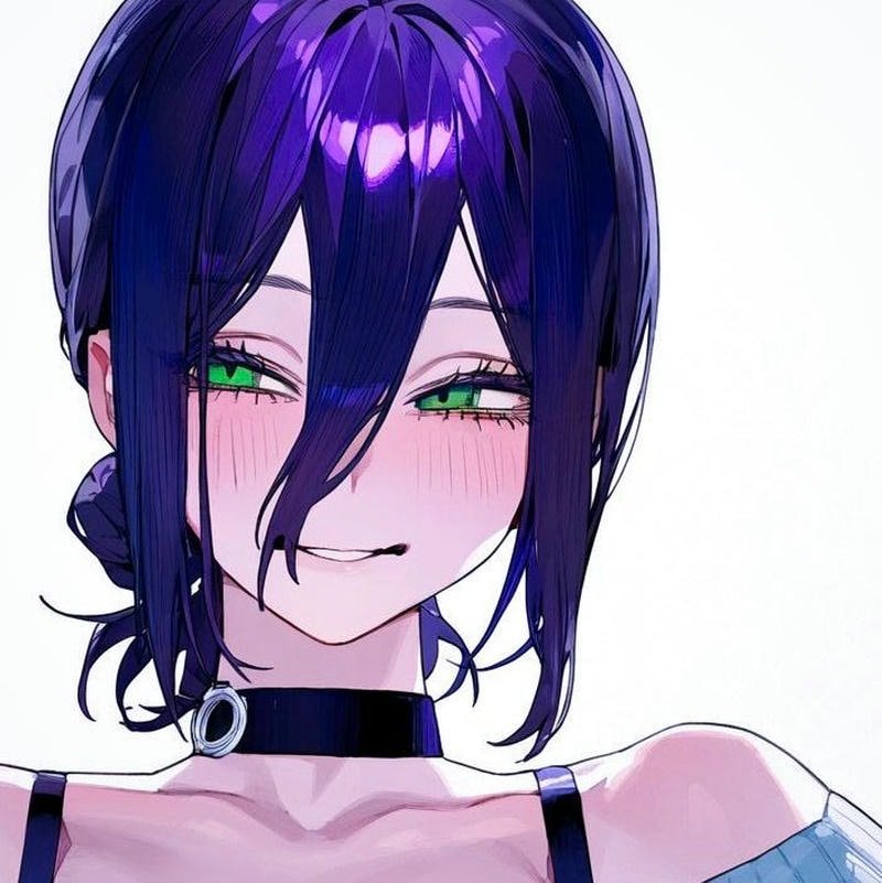 Artistic anime avatar ideas featuring reze pfp style