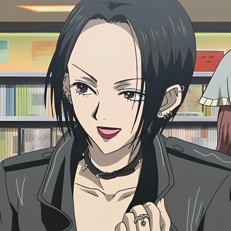 Artistic anime portrait inspired by Nana characters nana anime pfp