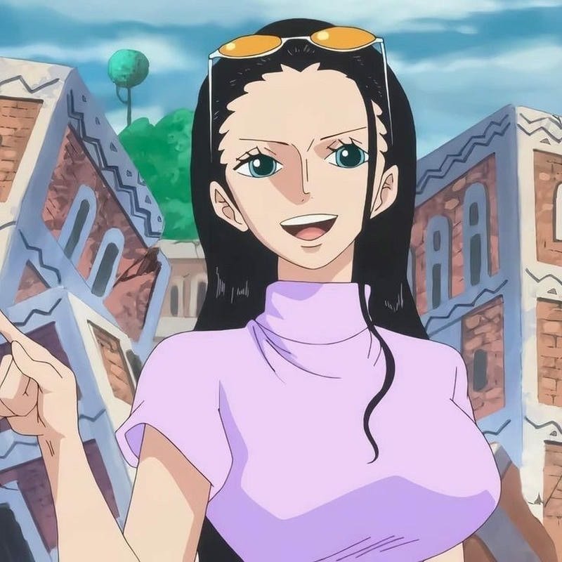 Beautiful One Piece Nico Robin pfp fan style