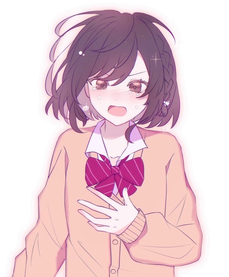 Beautiful pink Ena Shinonome profile picture glow