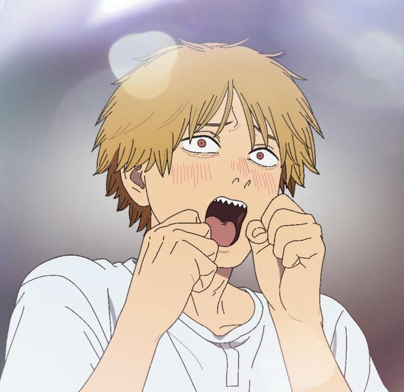 Bold character aura shown through Denji pfp