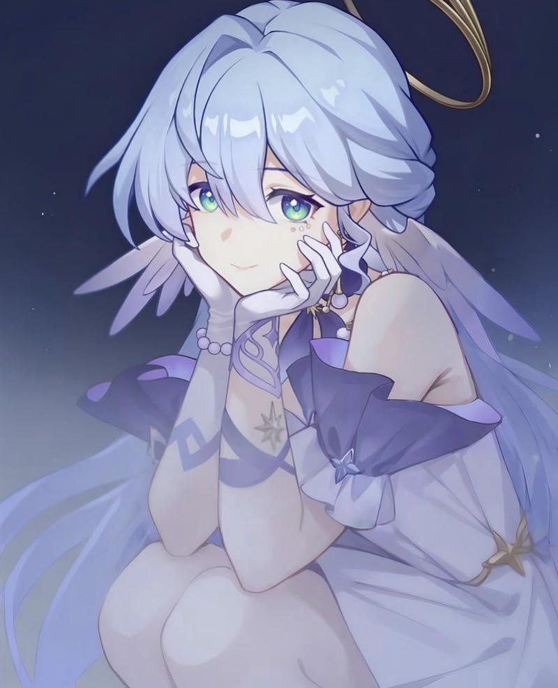 Calm aesthetic Robin pfp HSR profile collection