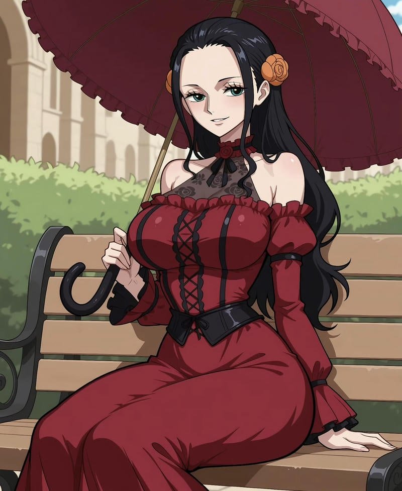 Chill anime vibe with Nico Robin pfp aesthetic