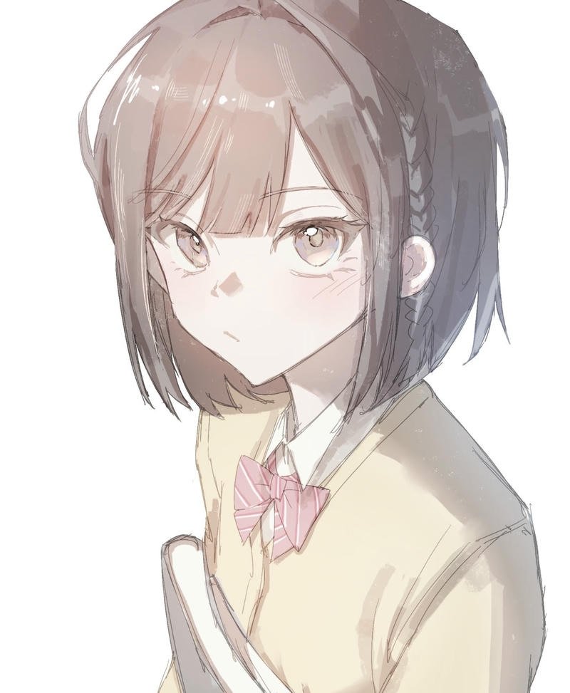 Clean aesthetic pink Ena Shinonome pfp design