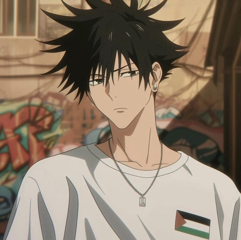 Clean anime boy portrait with modern art style anime man pfp