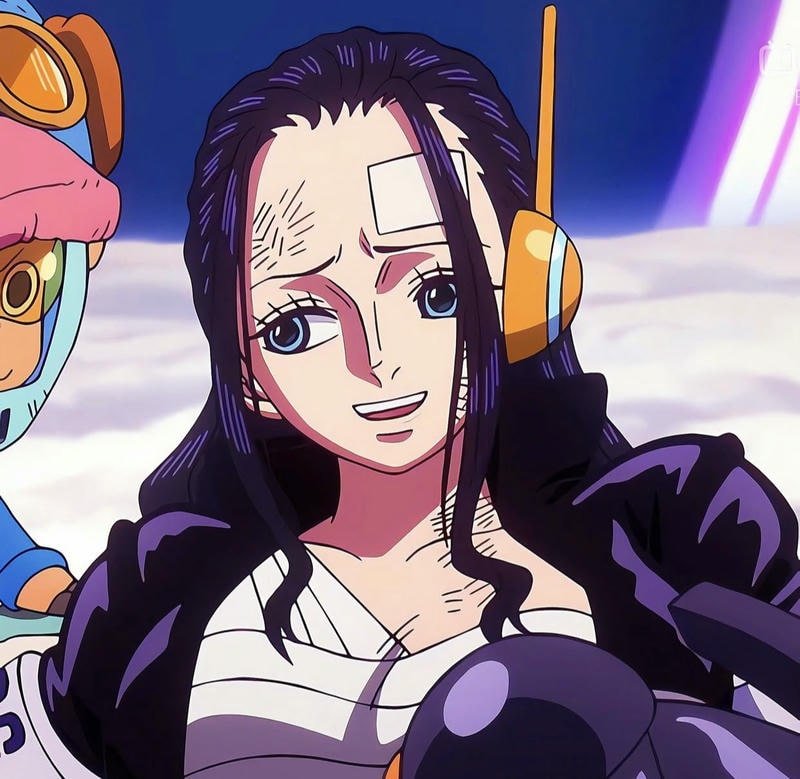 Clean minimal Nico Robin pfp for aesthetic profiles