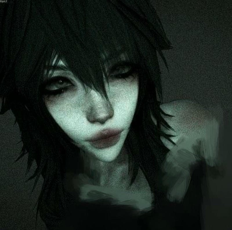 Colorful neon chaos portrait with bold expression crazy pfp