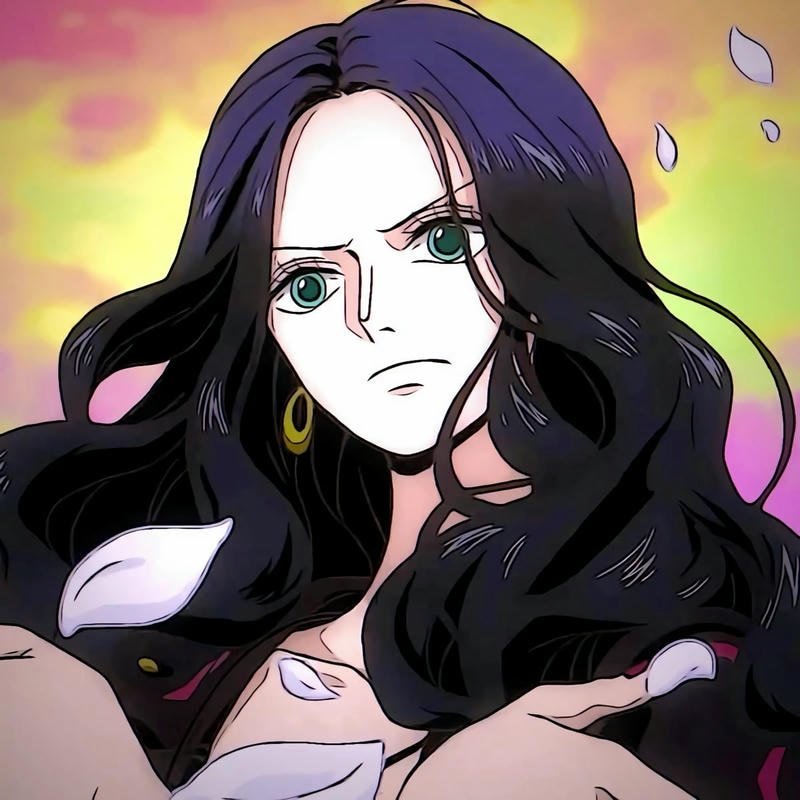 Cool mysterious Nico Robin pfp anime girl vibe