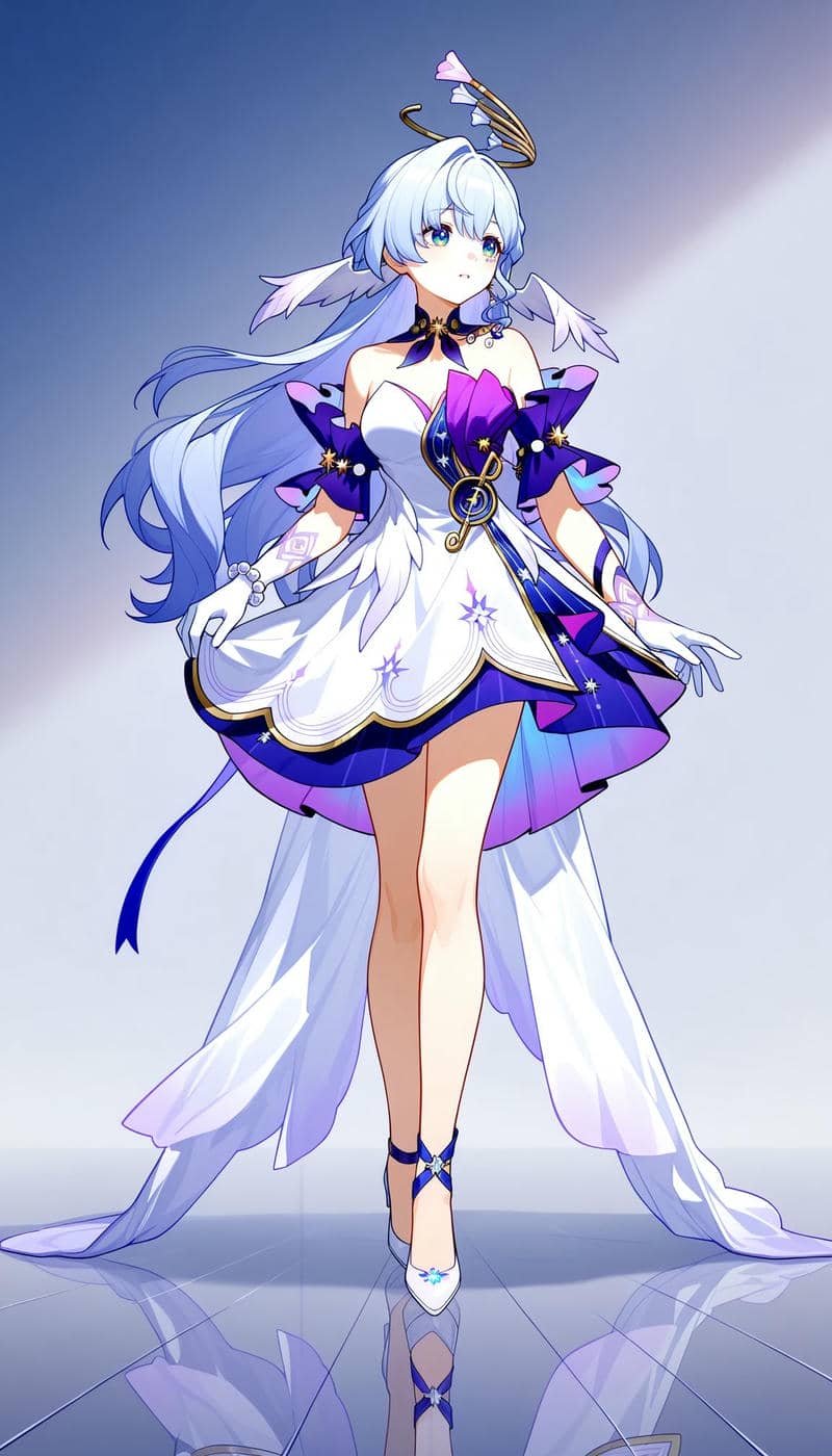 Cute Robin HSR profile pictures with soft glow