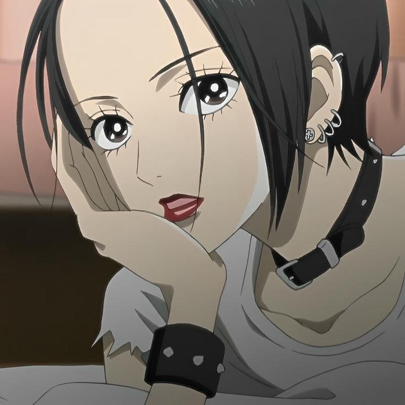 Cute anime avatar design inspired by Nana anime pfp