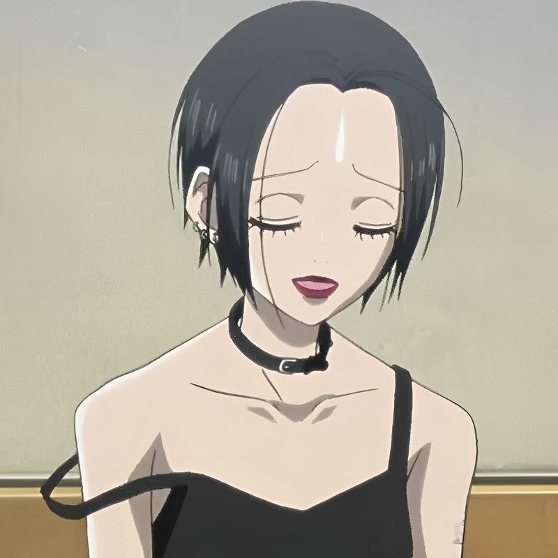 Dark aesthetic close up Nana Osaki portrait nana anime pfp