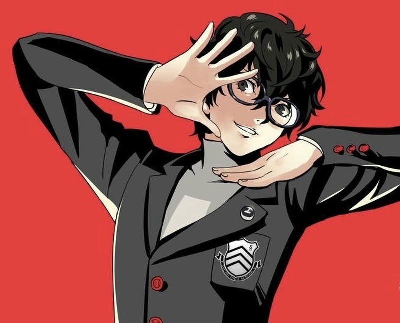 Dark elegance Joker Persona 5 avatar inspiration