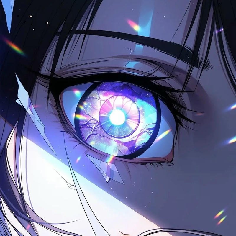 Dark fantasy anime eye illustration perfect anime eye pfp