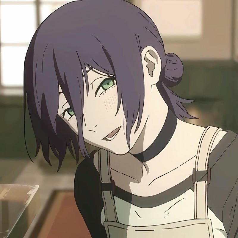 Dreamy anime glow reze pfp profile collection