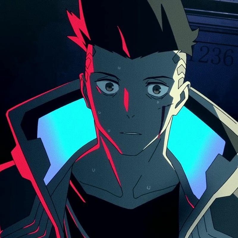 Electric night vibe David cyberpunk pfp collection