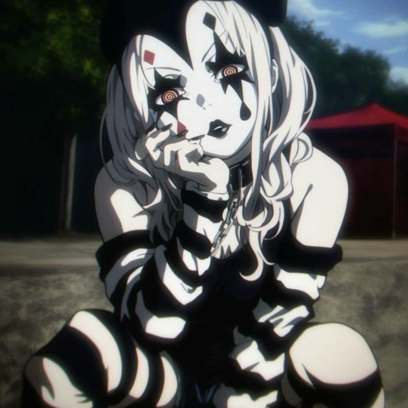 Electric vibe wild portrait with glowing eyes crazy pfp