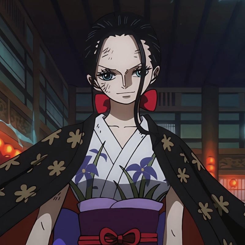 Elegant anime girl vibe Nico Robin pfp collection