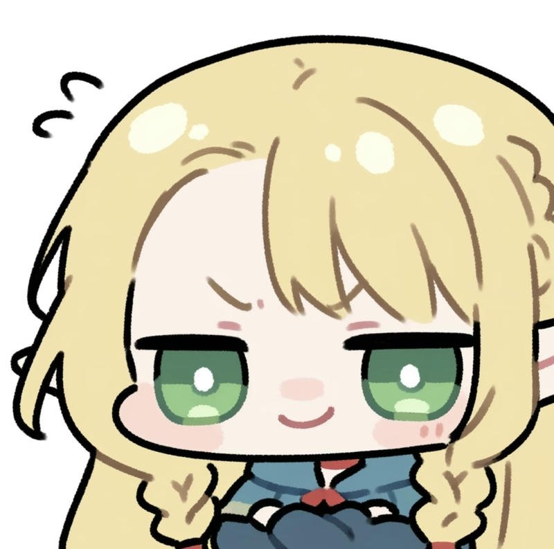 Embarrassed anime reaction face used as a funny anime meme pfp