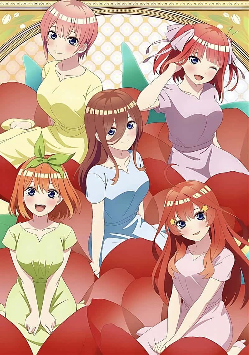 For cute profiles choose quintessential quintuplets pfp designs