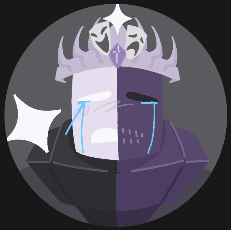 Forsaken Noli pfp with powerful expression and dramatic dark theme