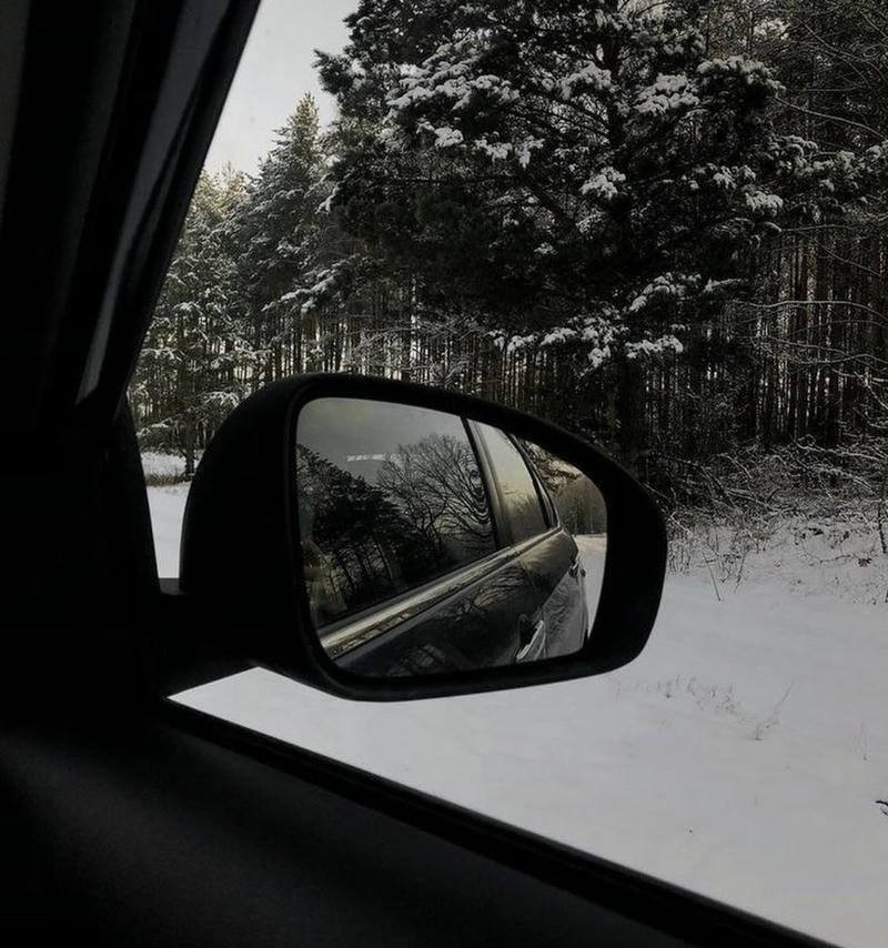 Golden winter sunrise lighting snowy trees creating winter aesthetic pfp