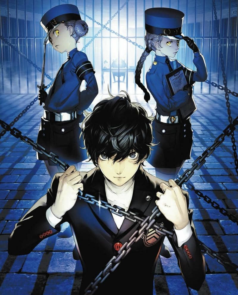 High contrast Joker Persona 5 pfp aesthetic vibe