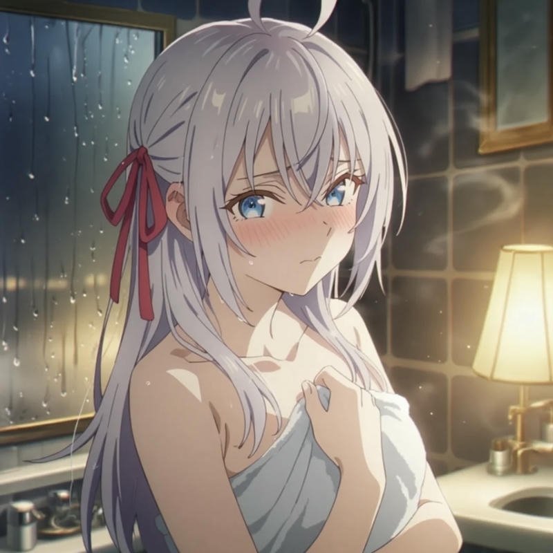 High quality anime portrait Alya character perfect alya pfp anime