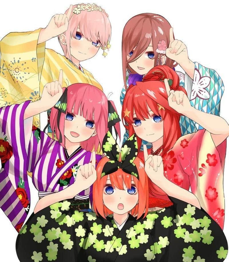 Kawaii mood using quintessential quintuplets pfp profile inspiration