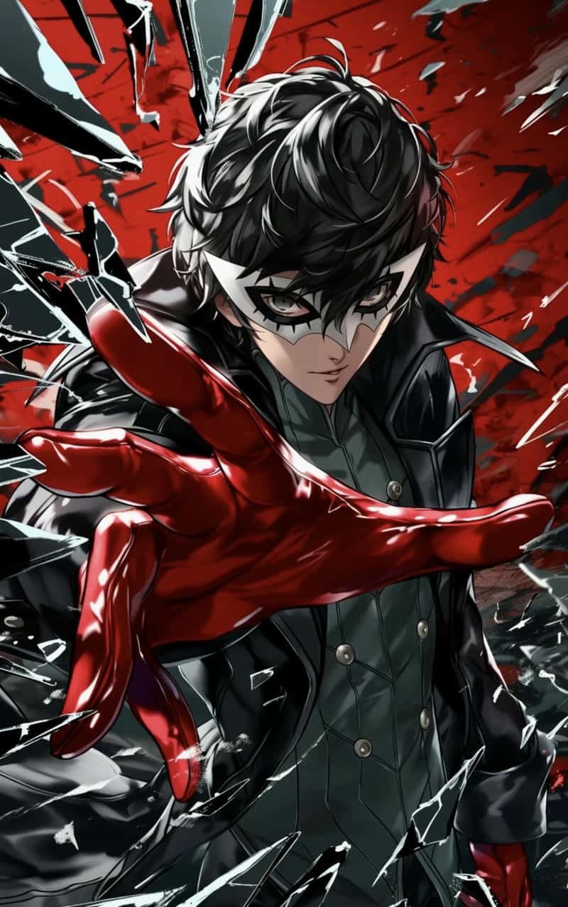 Legendary phantom thief Joker Persona 5 profile vibes