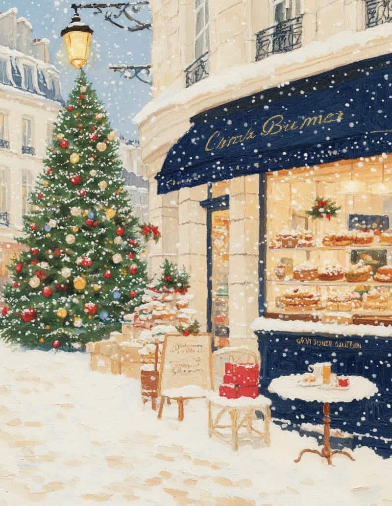 Lovely festive aesthetic Christmas pfp soft tones