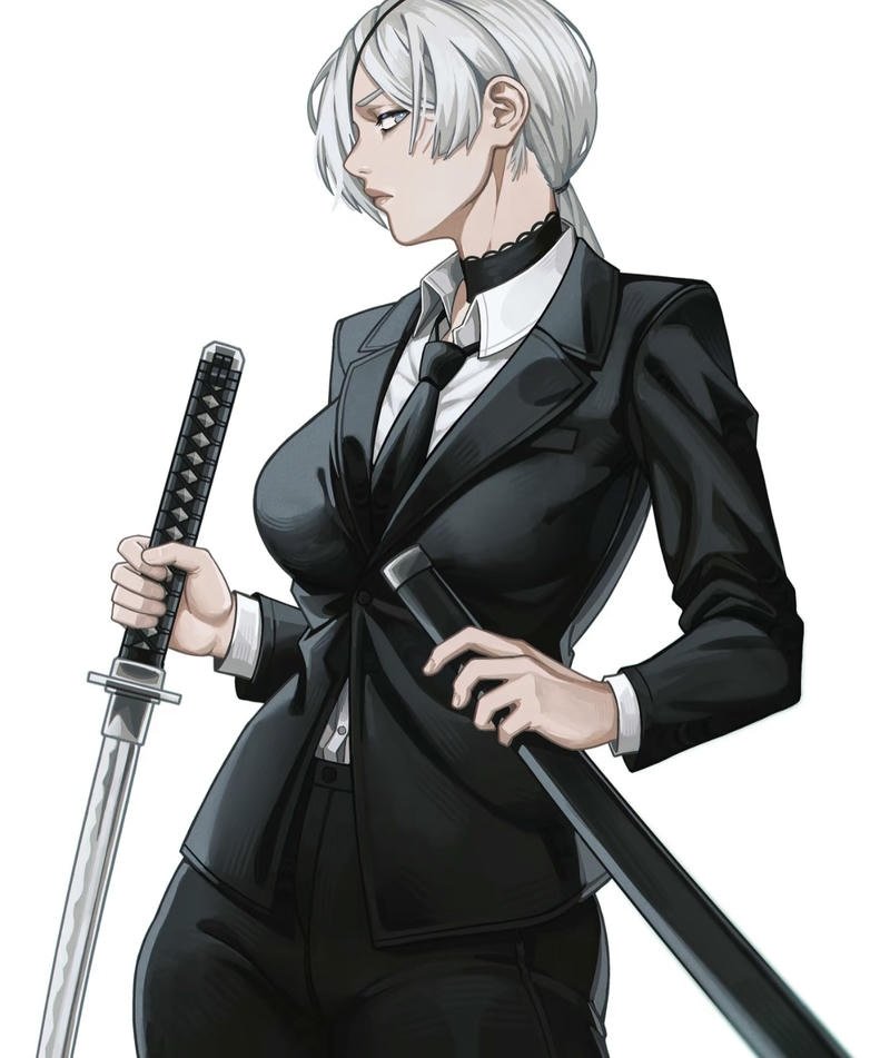 Minimal Quanxi avatar style with sharp anime look