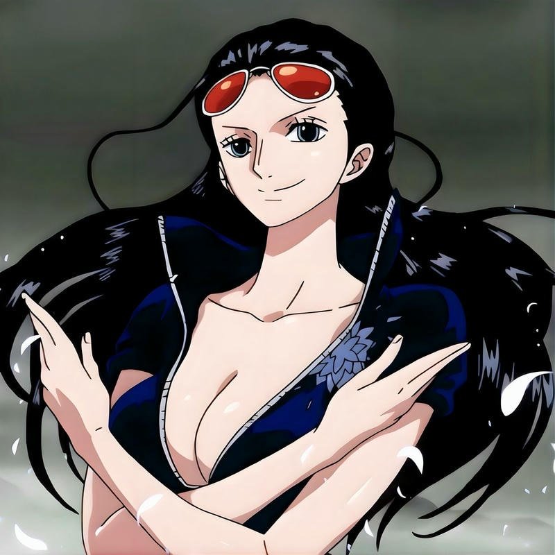Minimal classy Nico Robin profile picture aesthetic