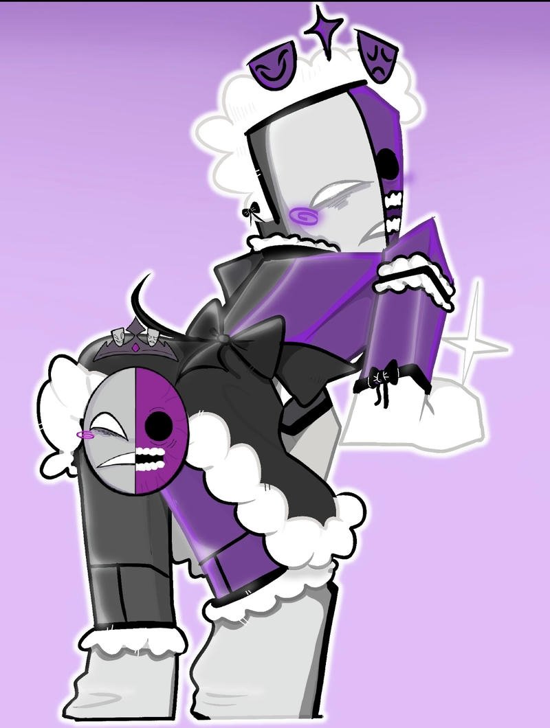 Minimal dark theme avatar design inspired by Forsaken Noli pfp