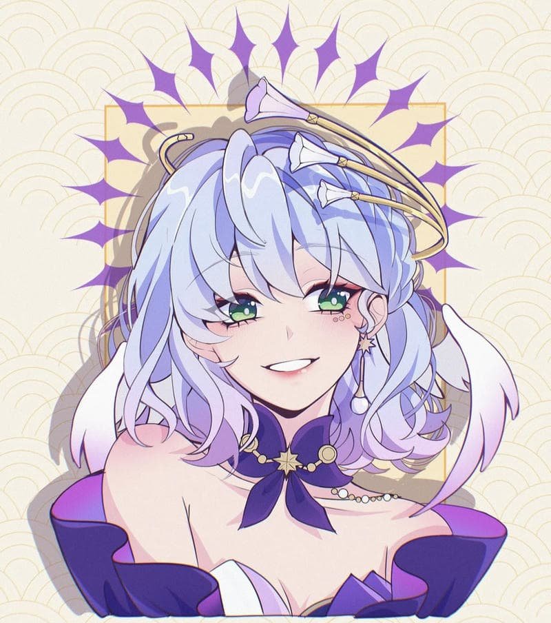 Minimal pastel aesthetic Robin pfp HSR icons