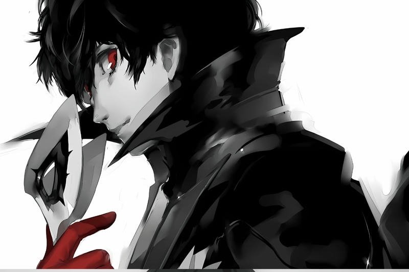 Modern anime aesthetic Joker pfp Persona 5 style