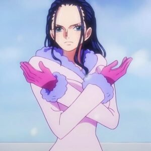 Modern anime aesthetic featuring Nico Robin pfp