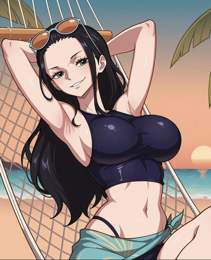 Modern social avatar style Nico Robin pfp inspiration