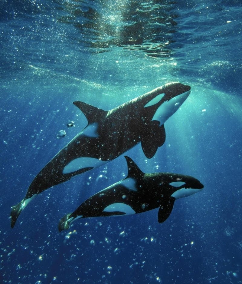 Ocean aesthetic pfp with peaceful horizon and soft pink sky