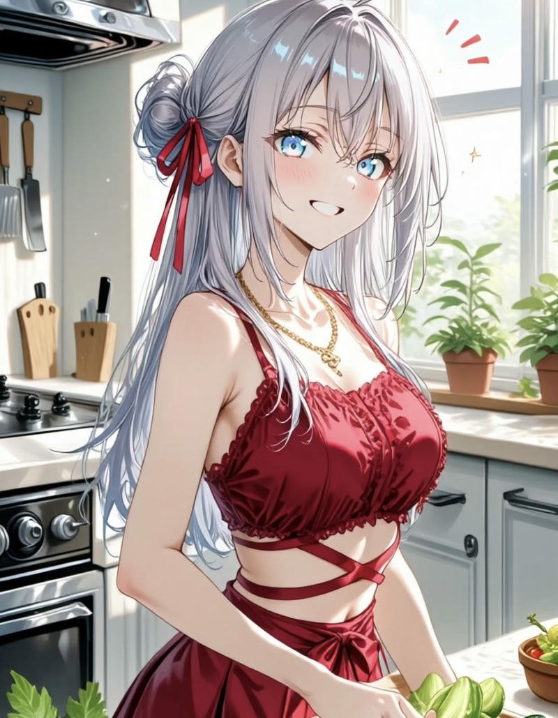 Pastel aesthetic anime portrait of Alya ideal profile alya pfp anime