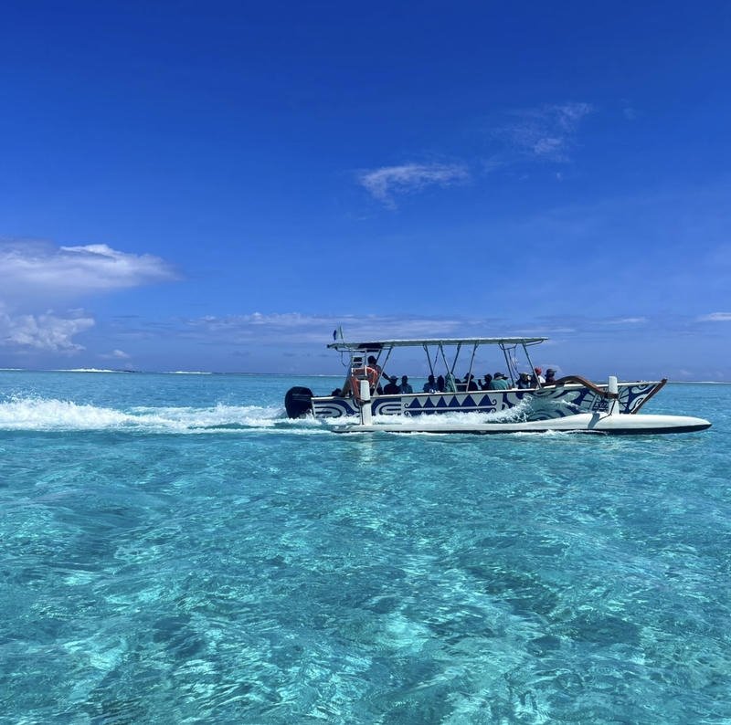 Pastel sky and ocean view forming ocean aesthetic pfp