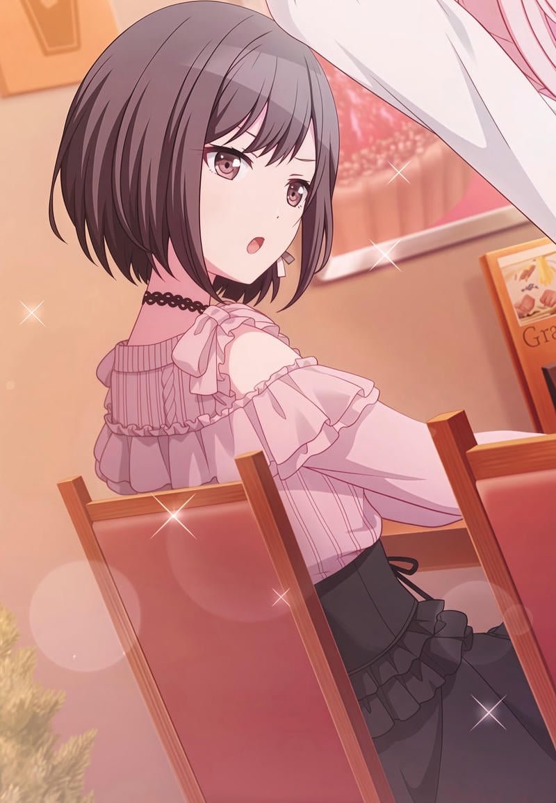 Pink anime aesthetic Ena Shinonome profile inspiration