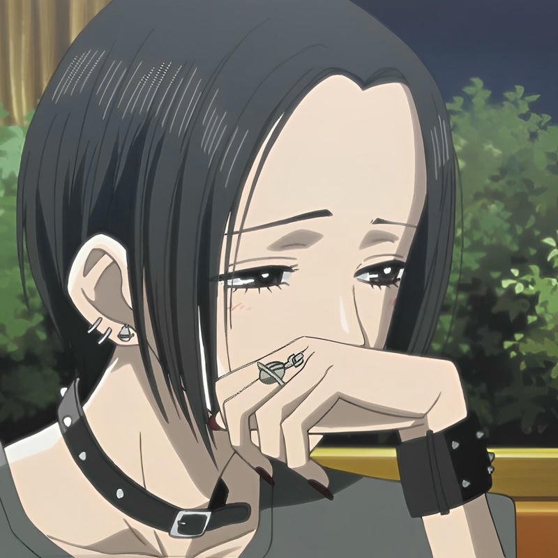 Punk rock anime aesthetic portrait Nana Osaki nana anime pfp