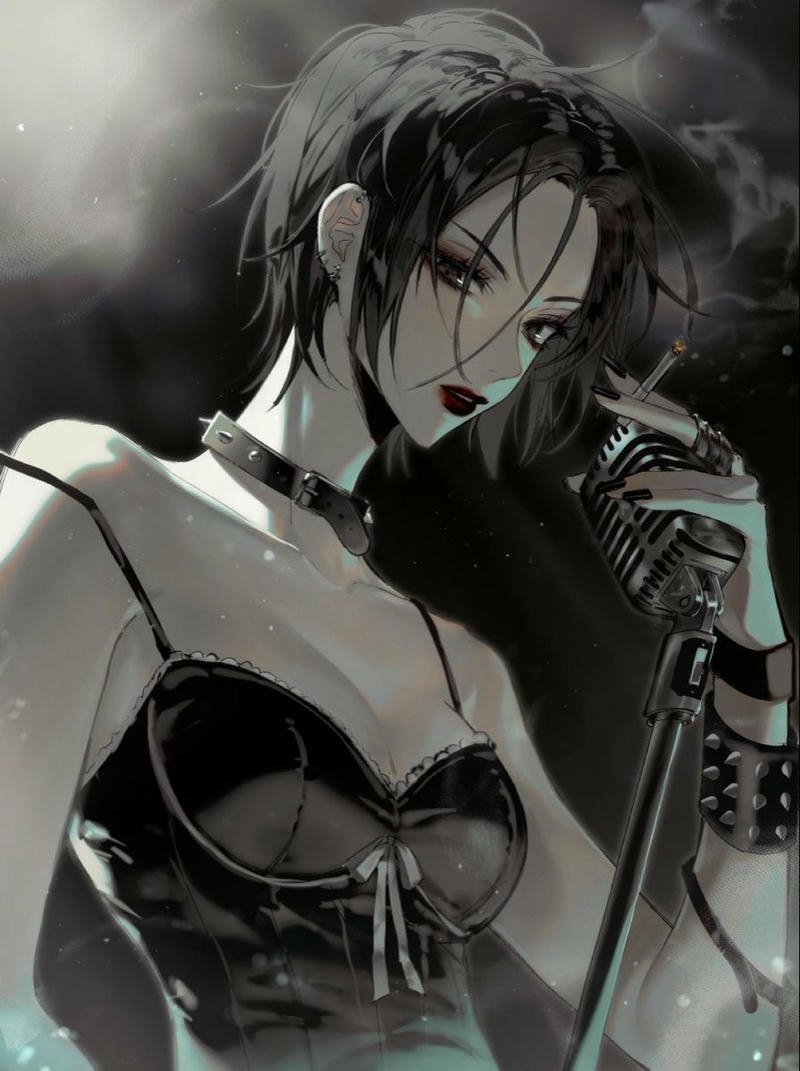 Punk vibe anime avatar featuring Nana Osaki nana anime pfp